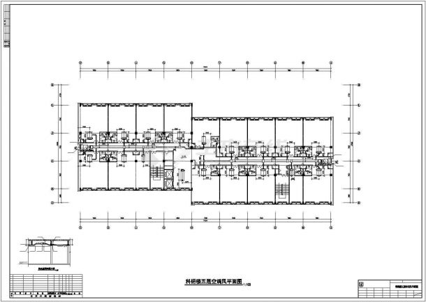 某建筑楼暖通空调系统CAD参考图-图二