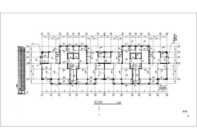 [浙江]32层框剪结构住宅楼结构施工图_图1