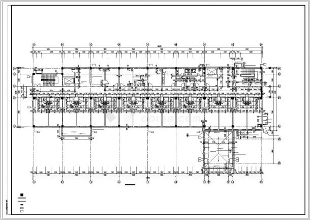 【江西】大型现代风格三甲医院建筑施工图（知名建筑设计院）-图一