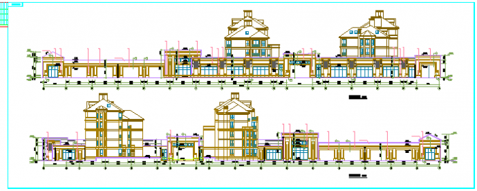 【北京】5层现代风格公寓建筑设计施工图 （国内知名地产）_图1