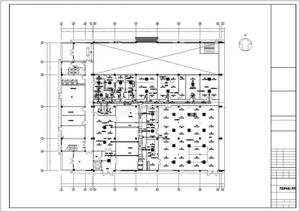 天然食品加工车间GMP改造工程项目空调施工设计图纸-图二