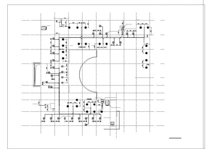某社区卫生院暖通CAD规划参考图_图1