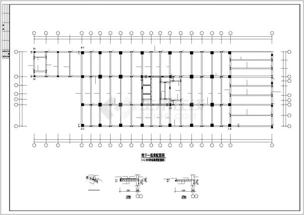 [重庆]18层框剪住宅结构设计图-图一
