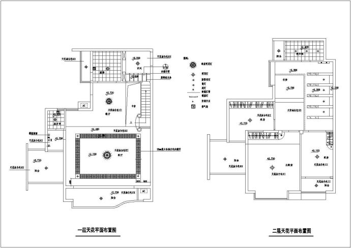 【齐齐哈尔】某现代风格别墅建筑设计图纸_图1