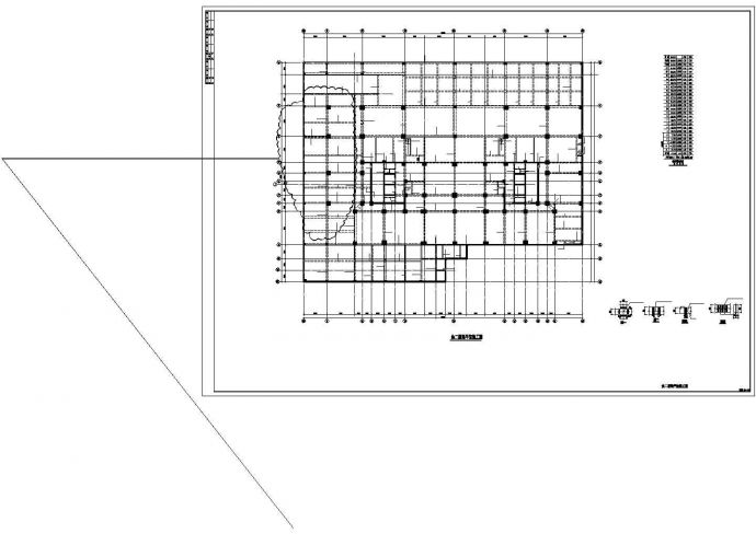 四川]21层框支剪力墙住宅楼结构施工图（带转换层）_图1