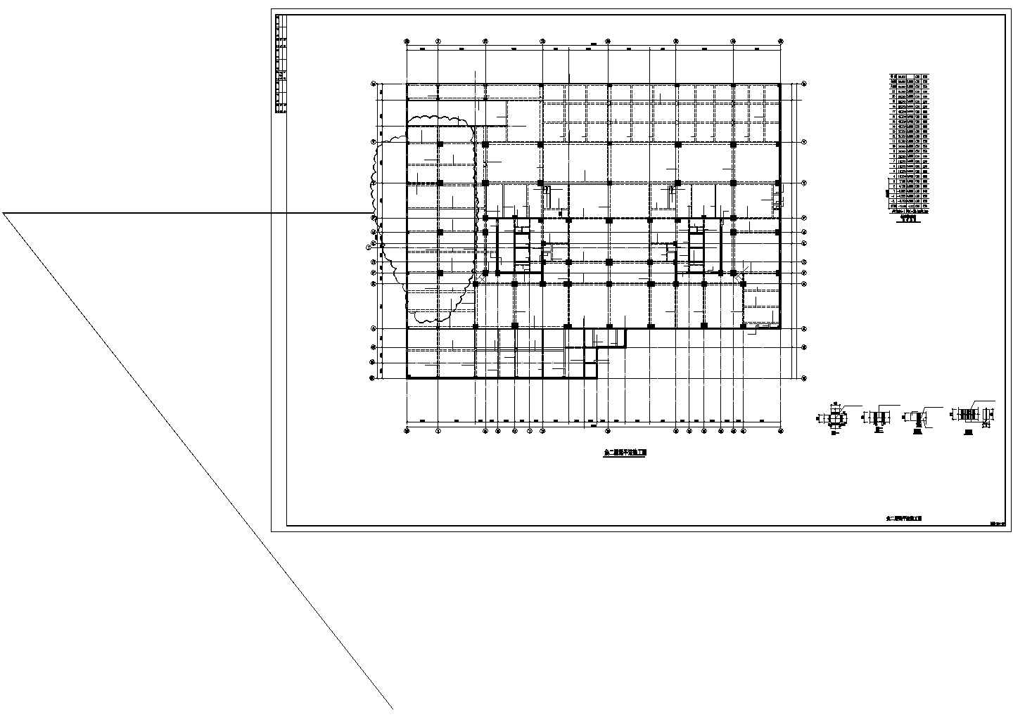 四川]21层框支剪力墙住宅楼结构施工图（带转换层）