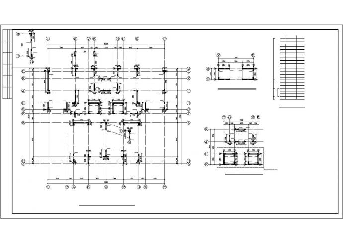 18层剪力墙住宅结构CAD施工图_图1
