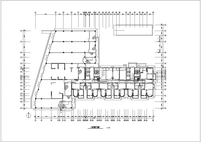 多层公寓楼暖通设计CAD参考图_图1