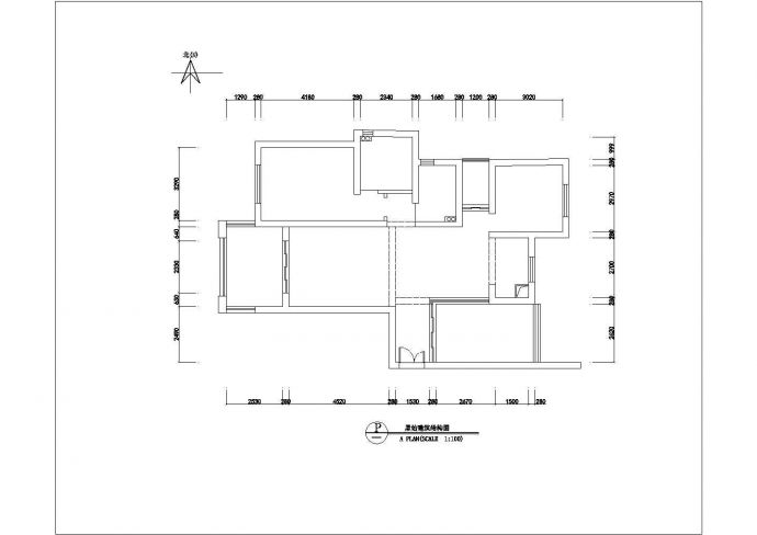 室内家具布置cad平面设计图_图1