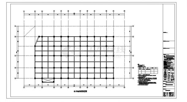 某公共停车场结构设计CAD套图-图二