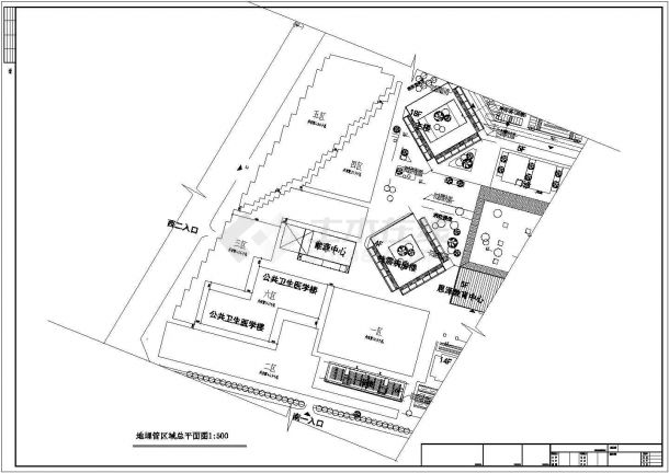 台州市某医疗中心地源热泵工程施工套图-图二