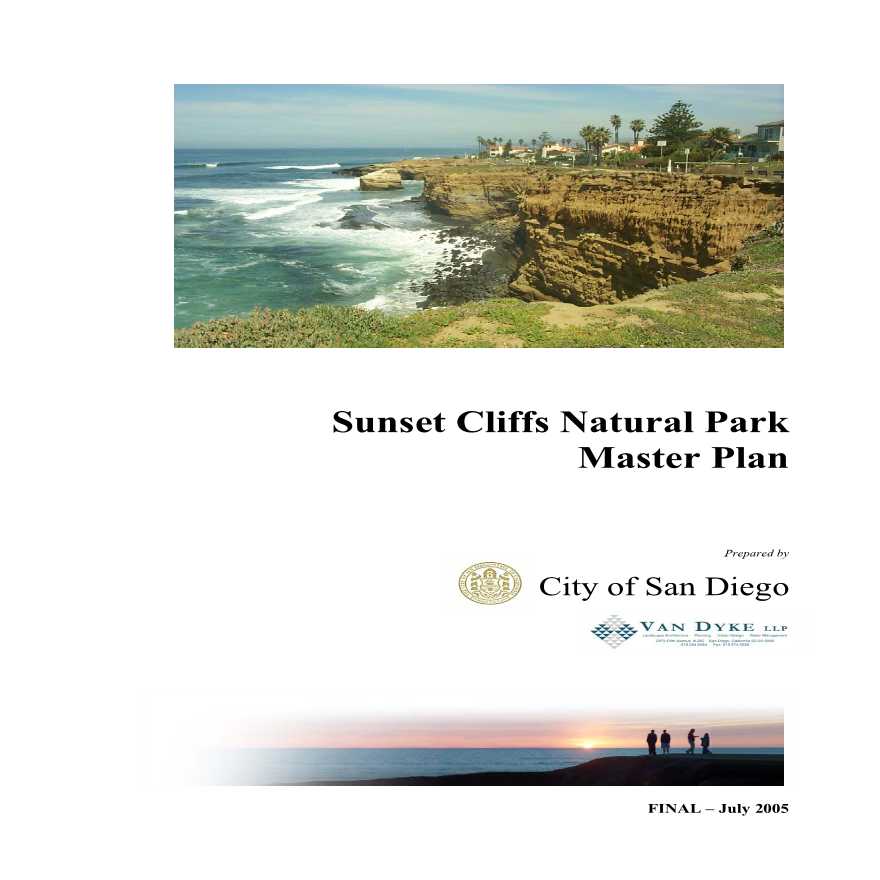 圣地亚哥 日落崖自然公园总体规划-图一