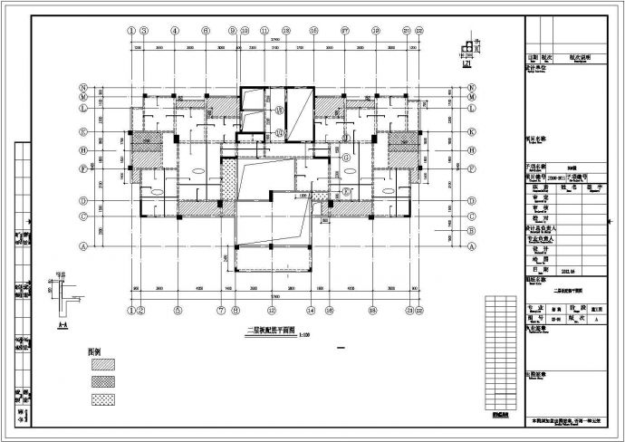 地上19层框架剪力墙结构商住楼结构施工图（仅地上部分，地下一层）_图1