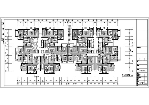 某高层住宅楼地暖标准层设计图（2张）-图二