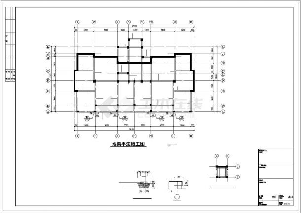 【辽宁】地上五层框架结构住宅楼结构施工图-图一