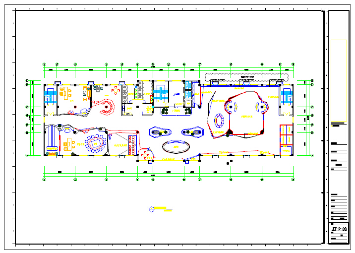 工业材料展厅设计施工图（含效果图）