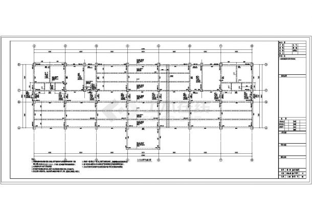 某地教学楼结构设计全套图（含设计说明）-图二