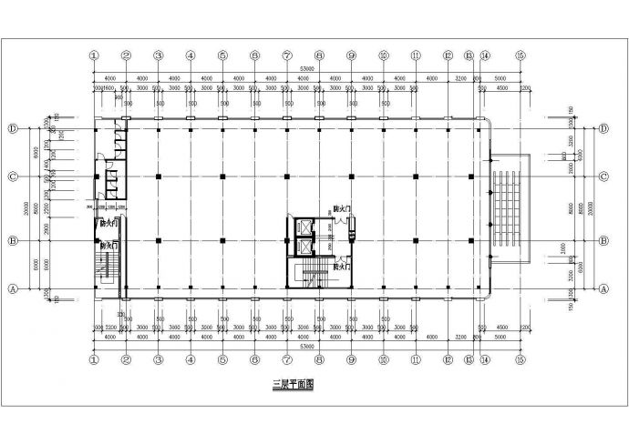 某酒店建筑施工设计CAD全套图_图1