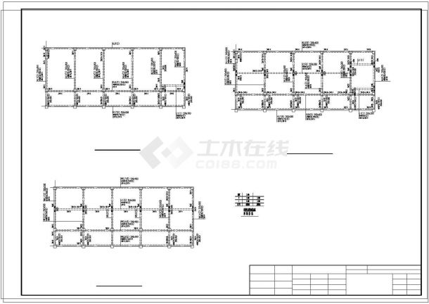 【四川】某小型幼儿园结构设计图纸-图二