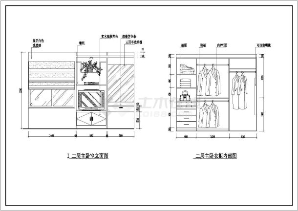  Junyuan 3F Home Decoration Overall Layout Architectural Drawing - Figure 1