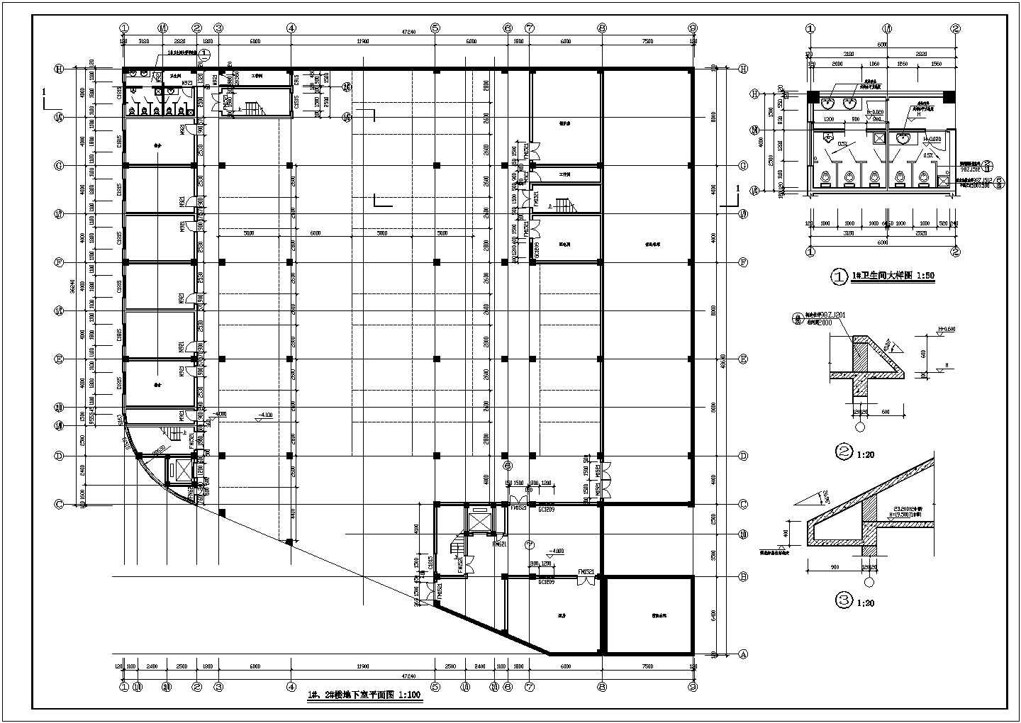 某大酒店全套建筑施工图（含设计说明）