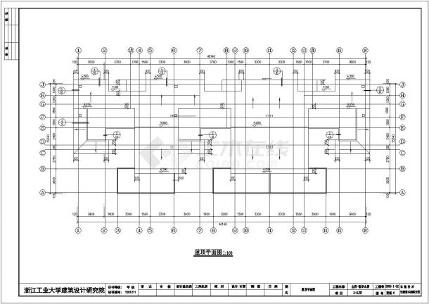 275平米别墅全套建筑设计图纸-图二