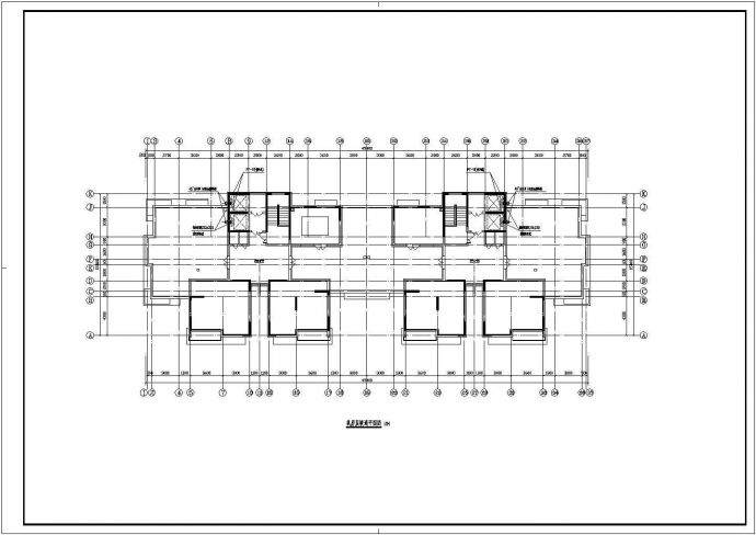 高层住宅楼采暖系统设计CAD布置图_图1