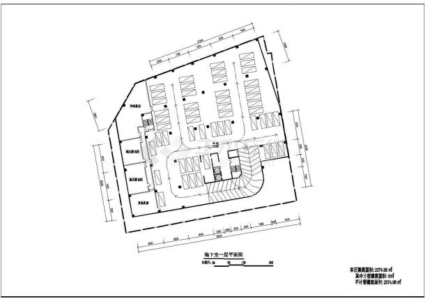 某地已建成酒店建筑设计方案图-图一