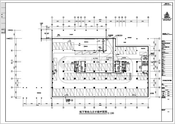 [湖南]20层商业住宅电气施工图-图一