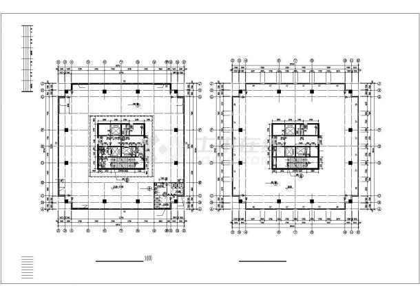 【北京】某21层办公楼建筑设计施工图-图二