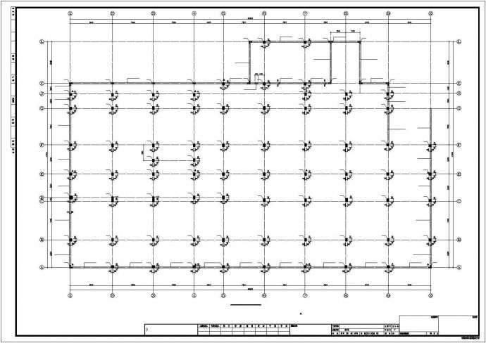 某框架地下室结构设计cad施工图_图1