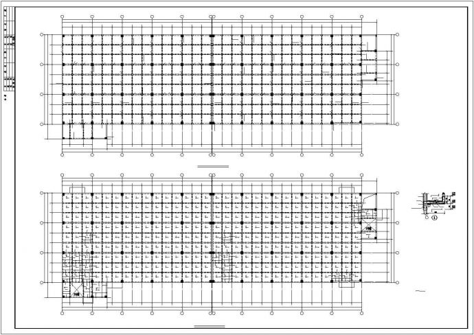 某24x80m厂房结构设计图_图1