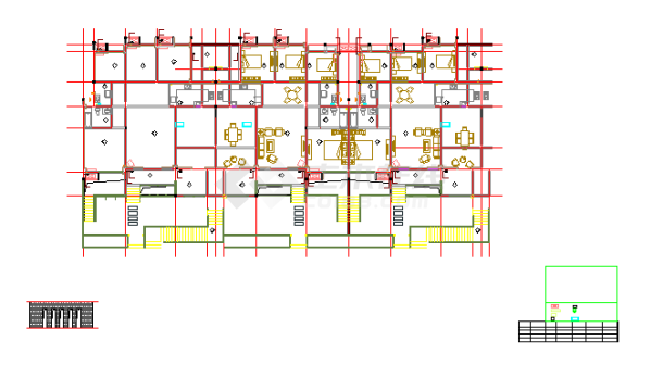 【武汉】某五层花园洋房建筑施工图-图一