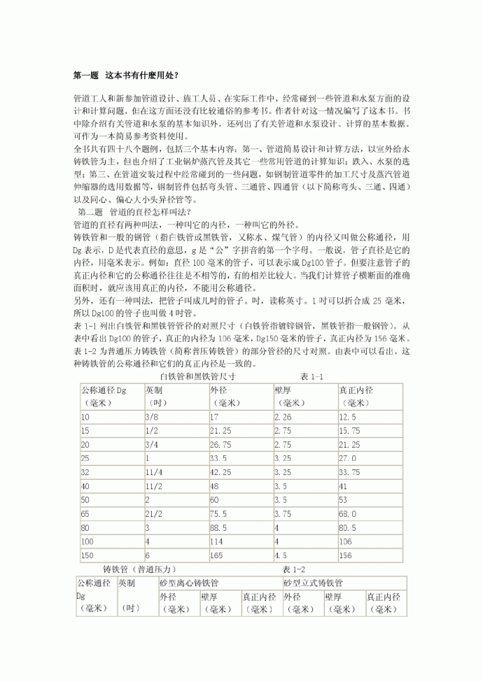 给排水常见问题分析_图1