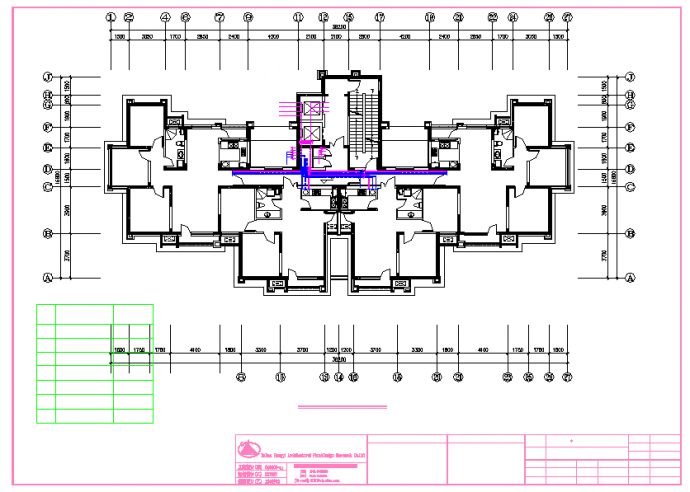 中海英伦观邸项目C7#楼采暖设计图_图1