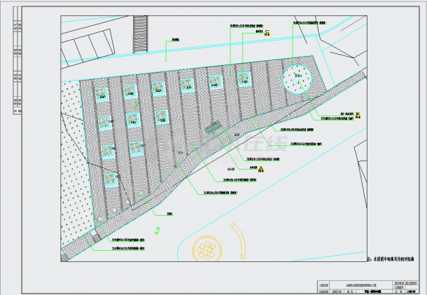 某公园区块环境整治工程 全套景观设计 CAD图纸-图一