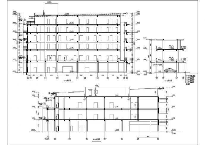 某大型生活小区建筑施工设计CAD总图_图1
