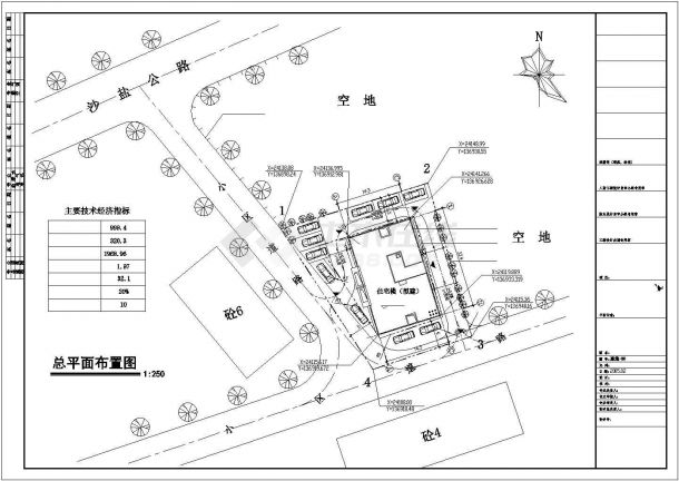 深圳市盐田区侨民安置住宅楼建筑设计施工图-图二