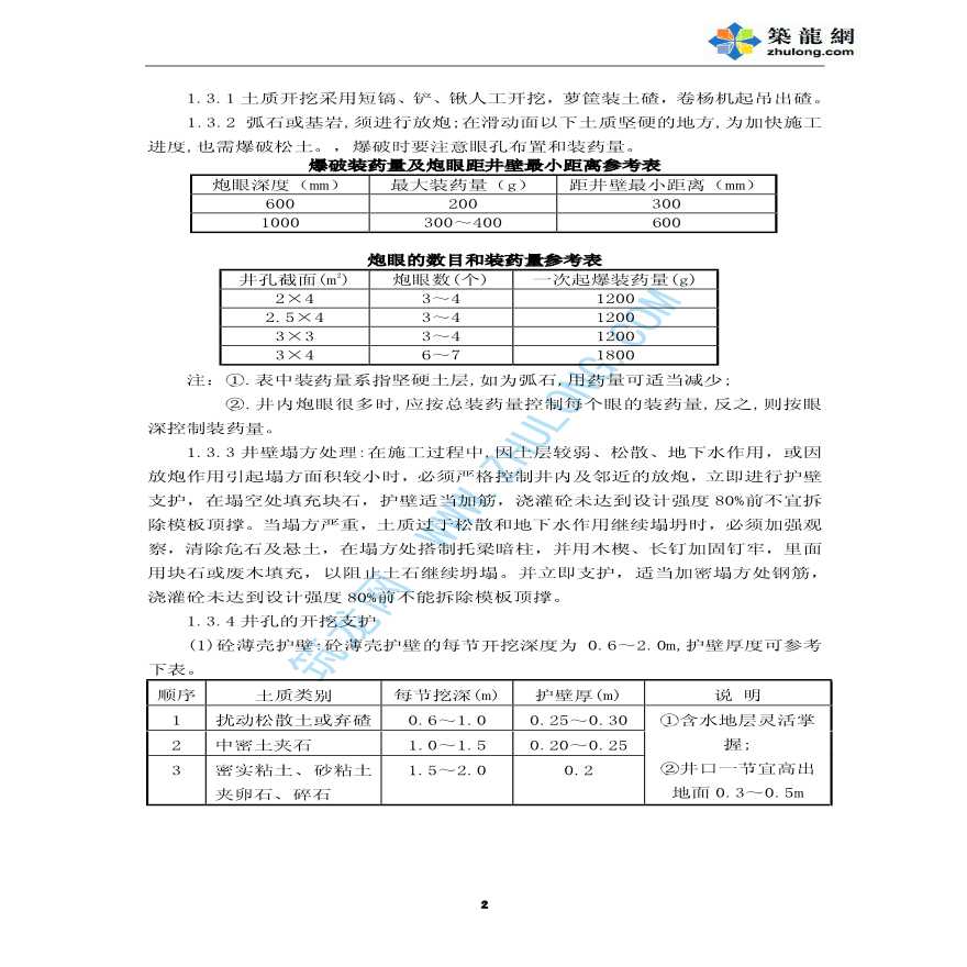 某挖孔抗滑桩施工组织方案-图二