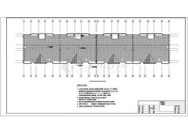 某工程7层商住楼电气设计施工图-图二