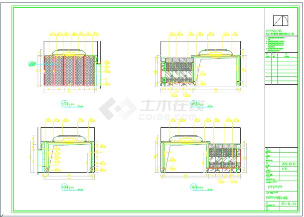 浙江义乌天恒国际大酒店建筑设计施工图-图二