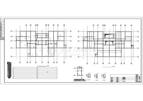 青海18层剪力墙住宅结构设计图-图二