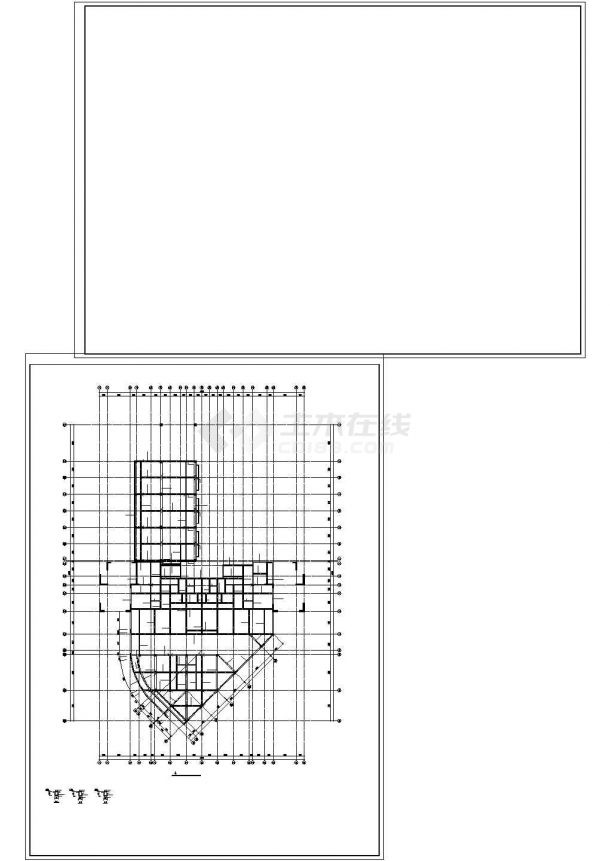 某十三层框剪住宅结构施工图-图二
