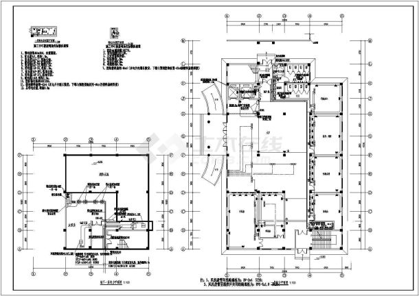 [河南]中医院综合病房楼电气全套施工图-图一