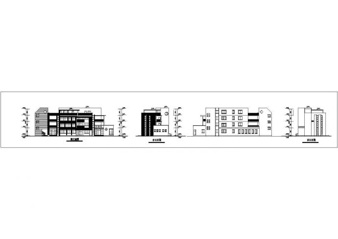 某地幼儿园建筑设计方案图CAD_图1