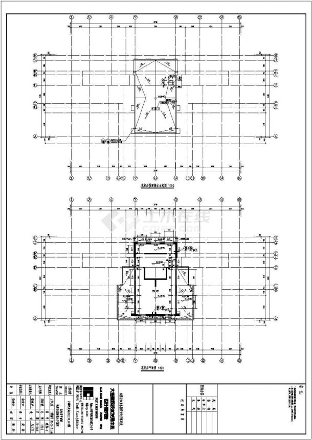 【大连】丰润凯旋城高层建筑设计施工图-图二