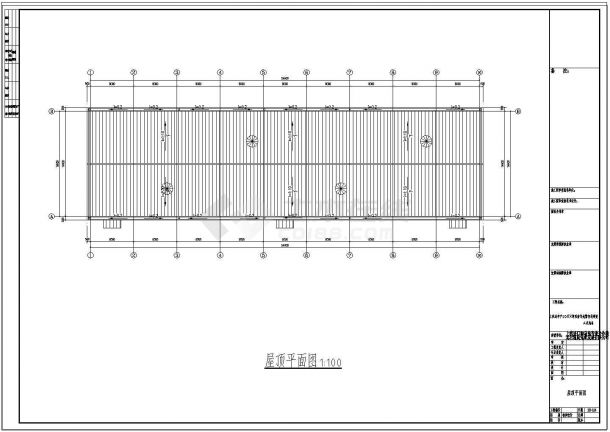 单层钢结构厂房设计图纸（兔舍）-图二