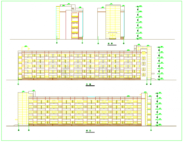  [Shanxi] Scheme design and construction drawing of dormitory building in a factory - Figure 1