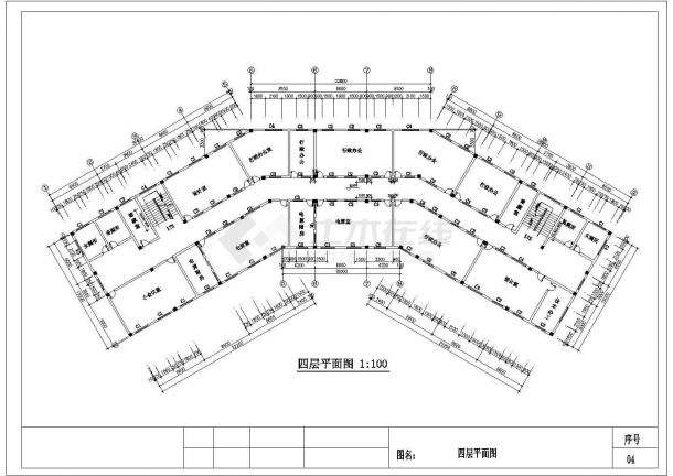 【东莞】某小区办公楼建筑设计施工图-图二