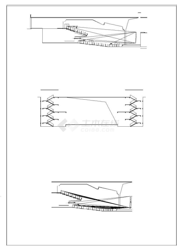 某市某高职院校学科楼毕业设计建筑图纸-图一